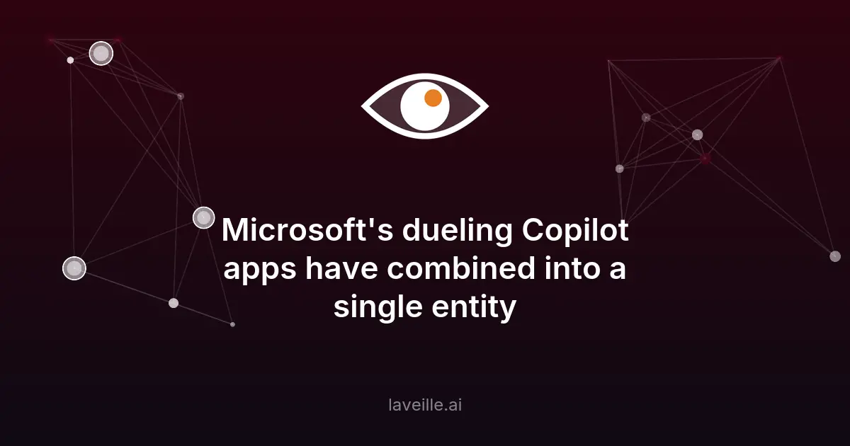 Microsoft fusionne ses applications Copilot en une seule