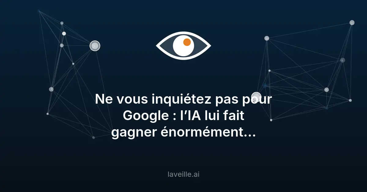 Google boosté par l'IA : résultats record en 2026