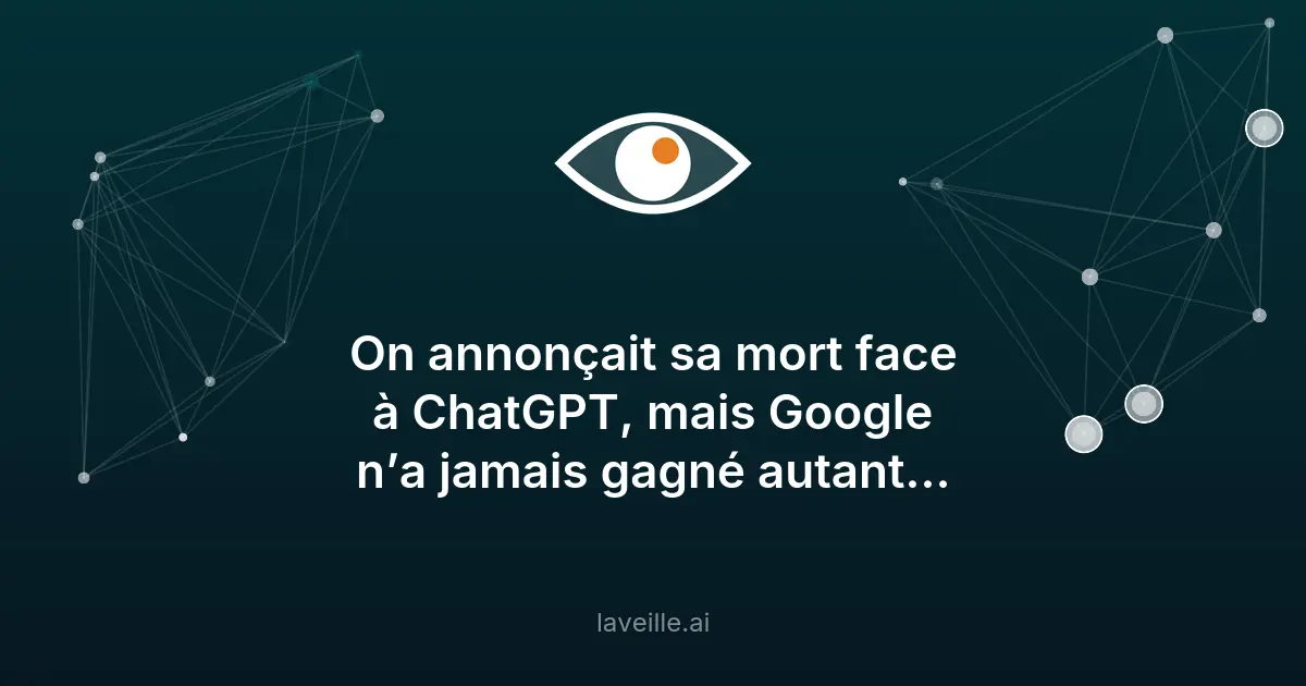 Google résiste à ChatGPT avec une croissance record en 2026