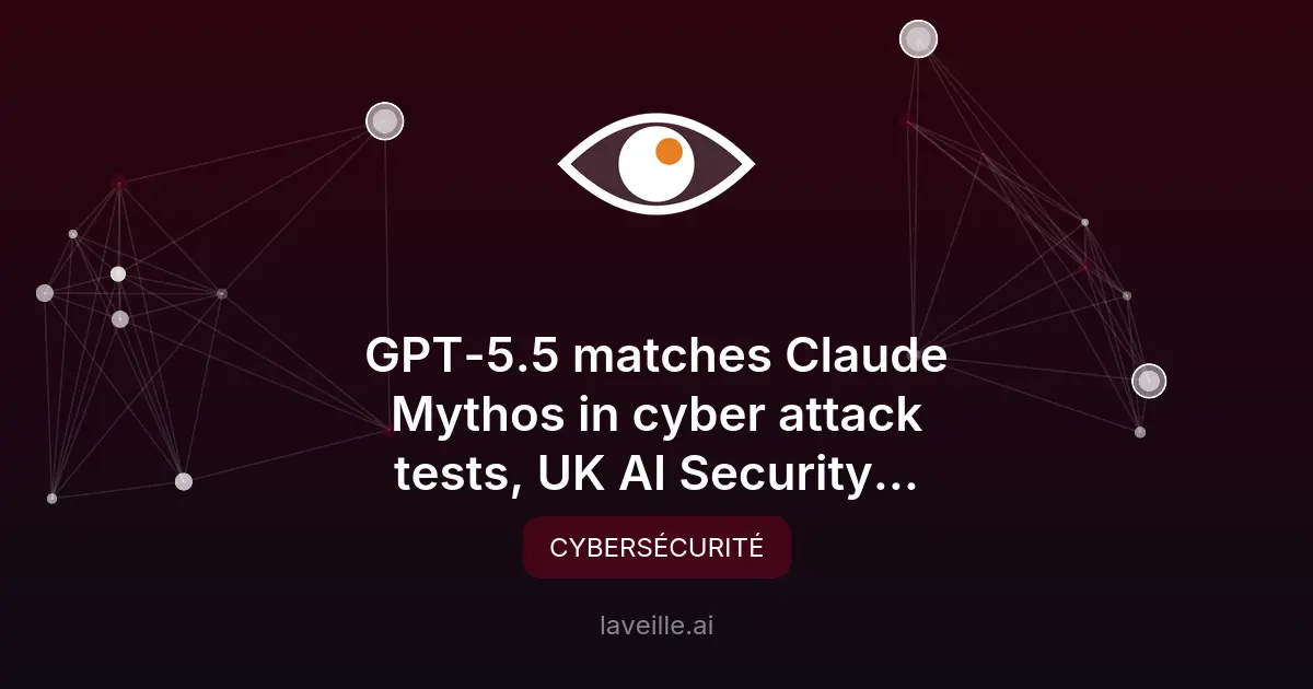GPT-5.5 rivalise avec Claude Mythos en tests de cyberattaques