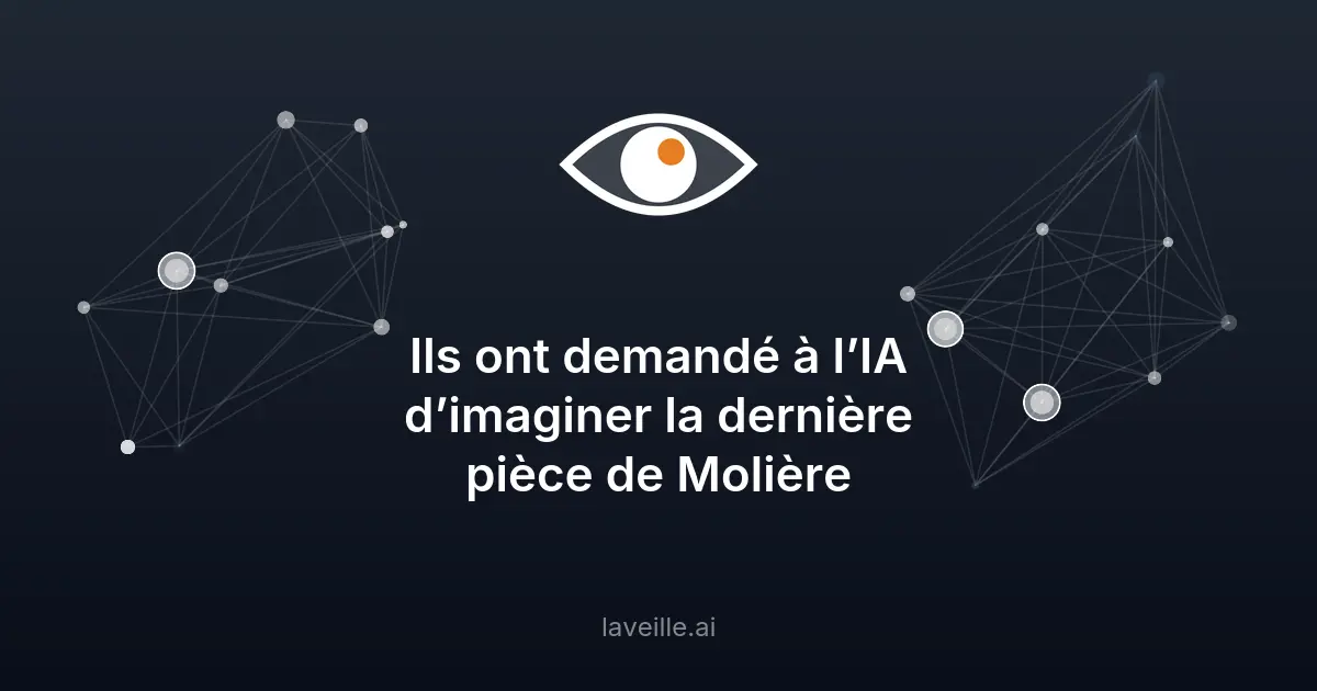 IA recrée une pièce de Molière : découvrez L’Astrologue