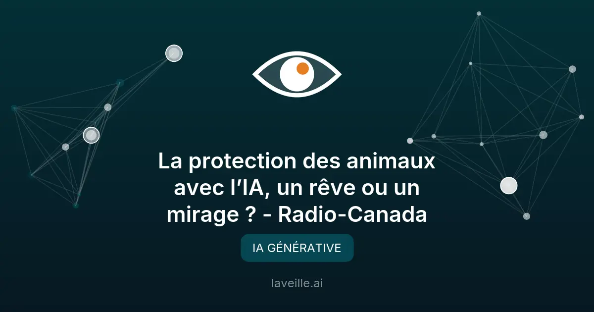 IA et protection animale : opportunités et risques